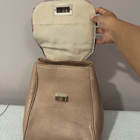 Stylish Leather & Embroidery Backpack - Picture 3 of 10